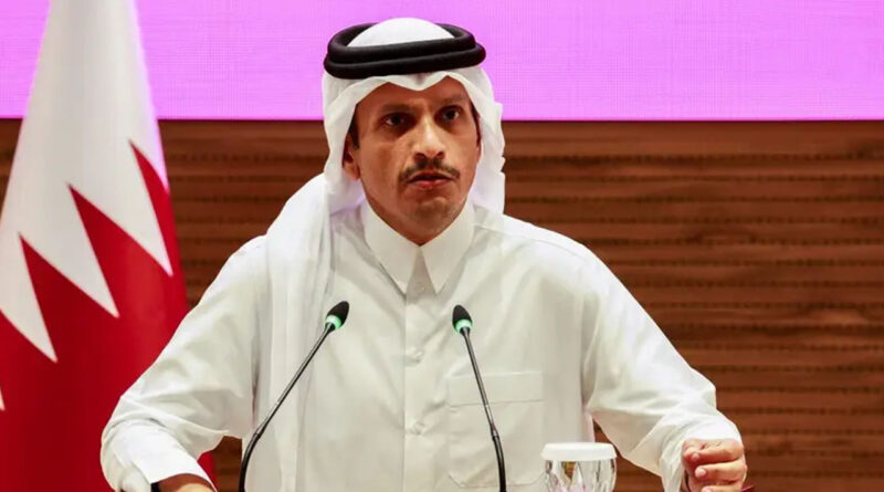 Qatar’s Prime Minister and Foreign Minister Sheikh Mohammed bin Abdulrahman Al Thani