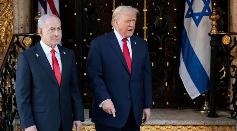 US President Donald Trump and Israeli Prime Minister Benjamin Netanyahu