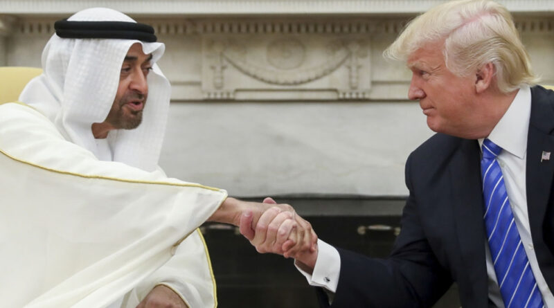 US President Donald Trump spoke with UAE President Sheikh Mohamed bin Zayed