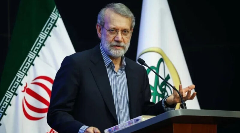 ali larijani speaking at a program