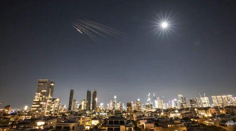 missile over israel's sky