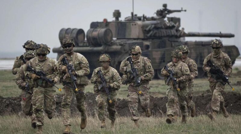 us army in a exercise