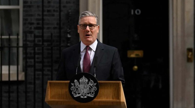 British Prime Minister Keir Starmer speaks outside 10 Downing Street, following Andy Burnham's decisive victory last week in the Makerfield by-election, in London, Britain, June 22, 2026