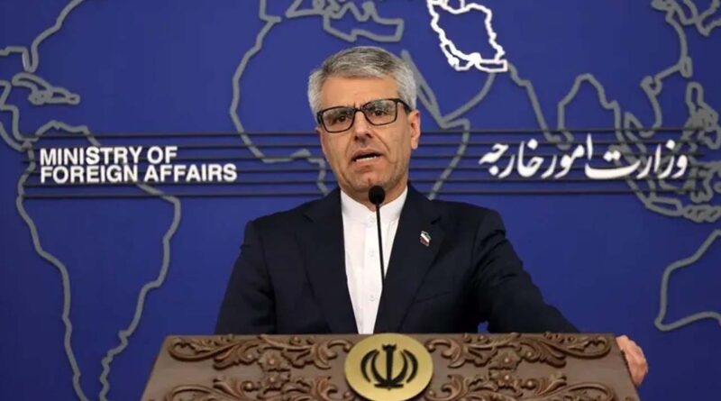 Iranian foreign ministry spokesman Esmail Baghaei