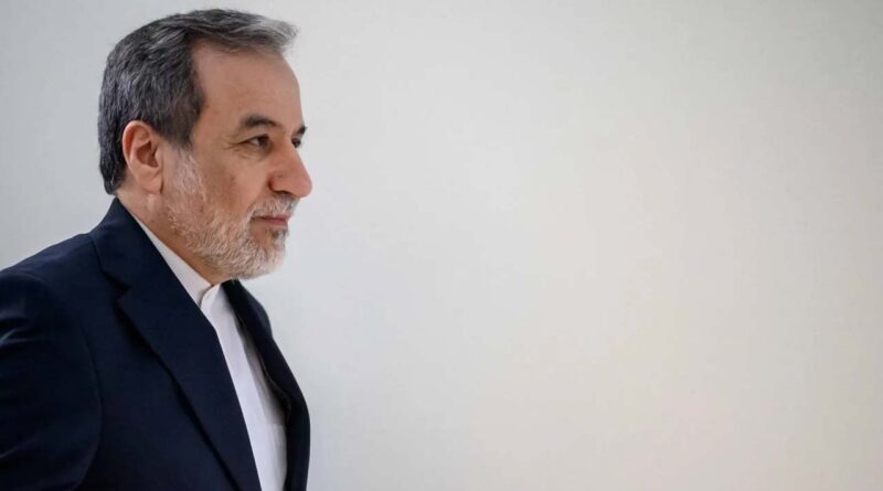 Iran's Foreign Minister Abbas Araghchi arrives for a bilateral meeting with Switzerland's counterpart at the Burgenstock luxury hotel complex overlooking Lake Lucerne, Switzerland, on June 21, 2026, ahead of high-level talks aimed at advancing a deal to end the Middle East conflict