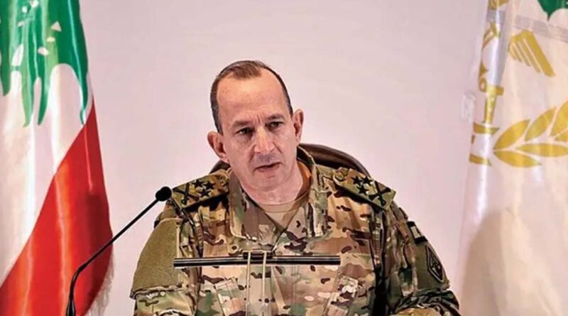 Lebanese Armed Forces Commander General Rodolphe Haykal