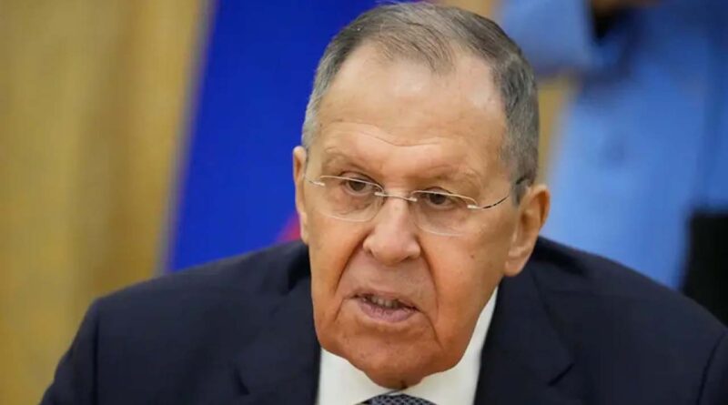 Russian Foreign Minister Sergey Lavrov