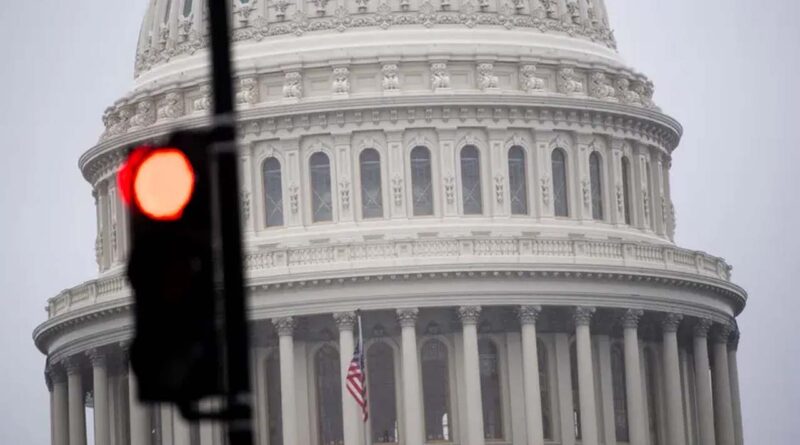 The US Capitol is seen in Washington, DC