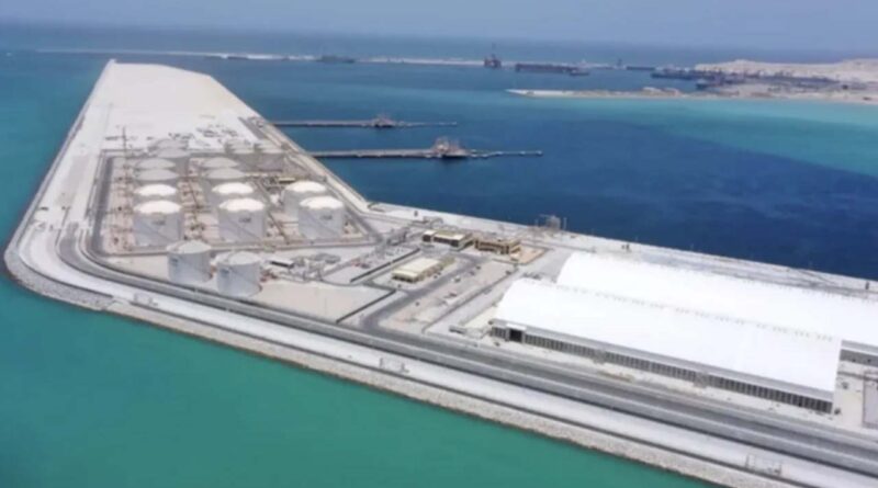 The port of Mina al-Fahal, Oman